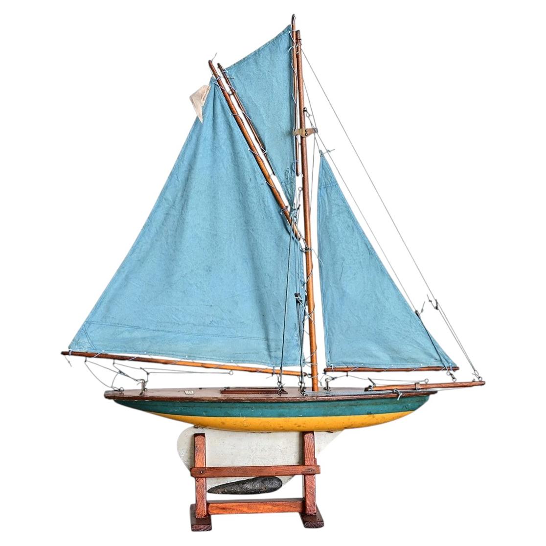 Scottish Pond Yacht Circa 1920