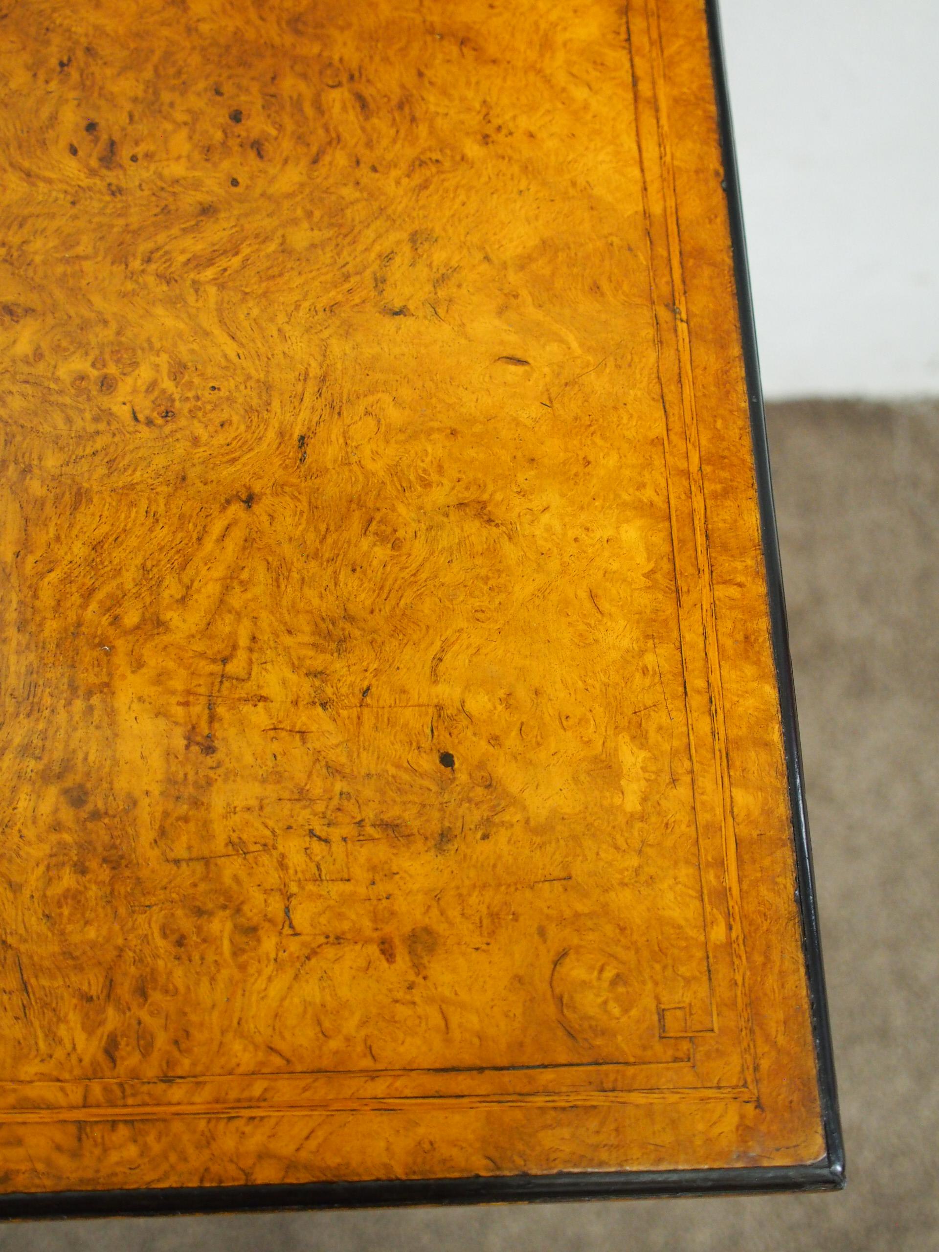 Scottish Regency Pollard Oak Side Table, circa 1820 9