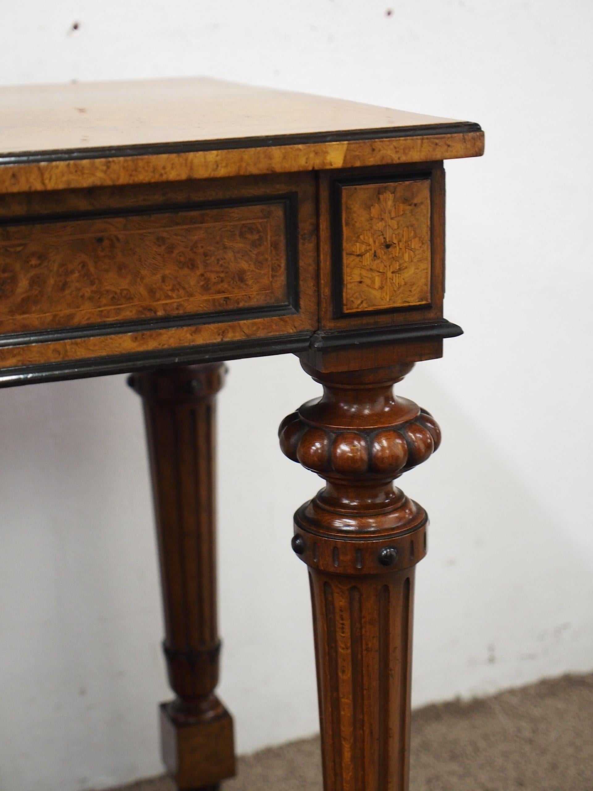 Scottish Regency Pollard Oak Side Table, circa 1820 2
