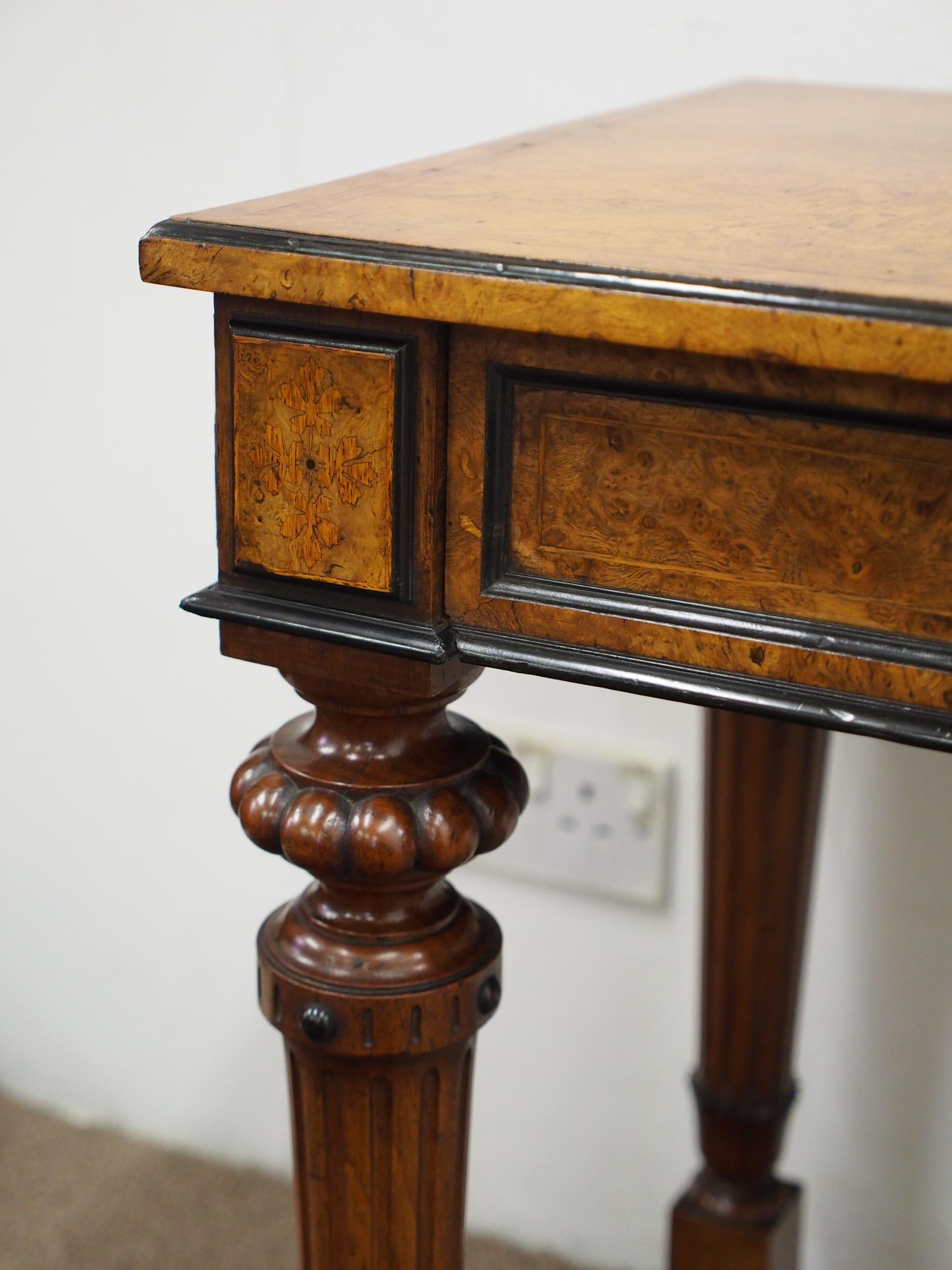 Scottish Regency Pollard Oak Side Table, circa 1820 4