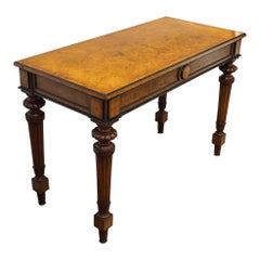 Scottish Regency Pollard Oak Side Table, circa 1820
