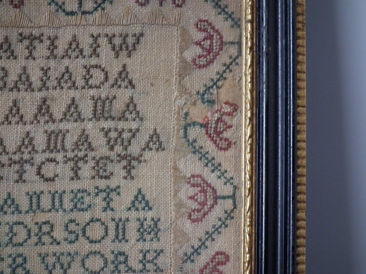 Scottish Sampler, 1803 by Jannet Anderson, 10 10