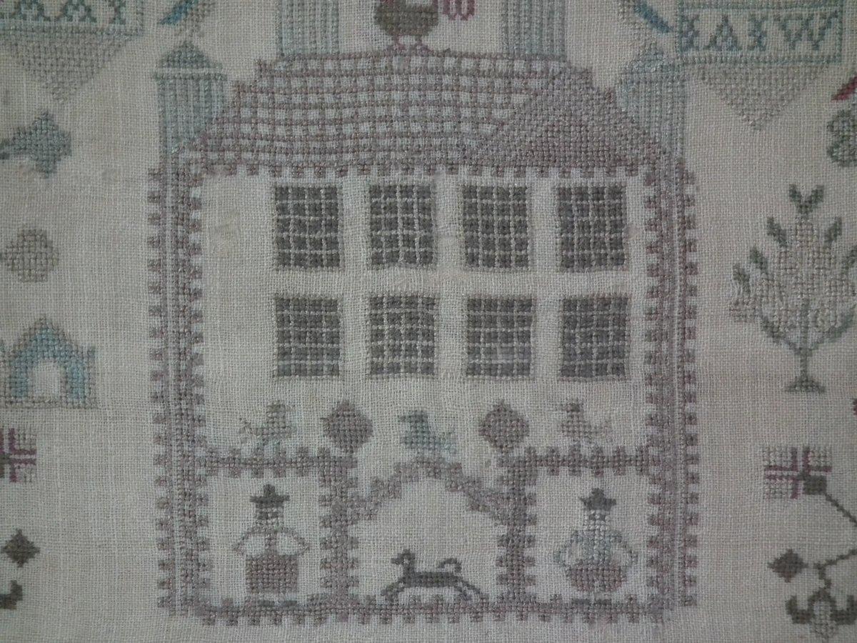Early 19th Century Scottish Sampler, 1803 by Jannet Anderson, 10