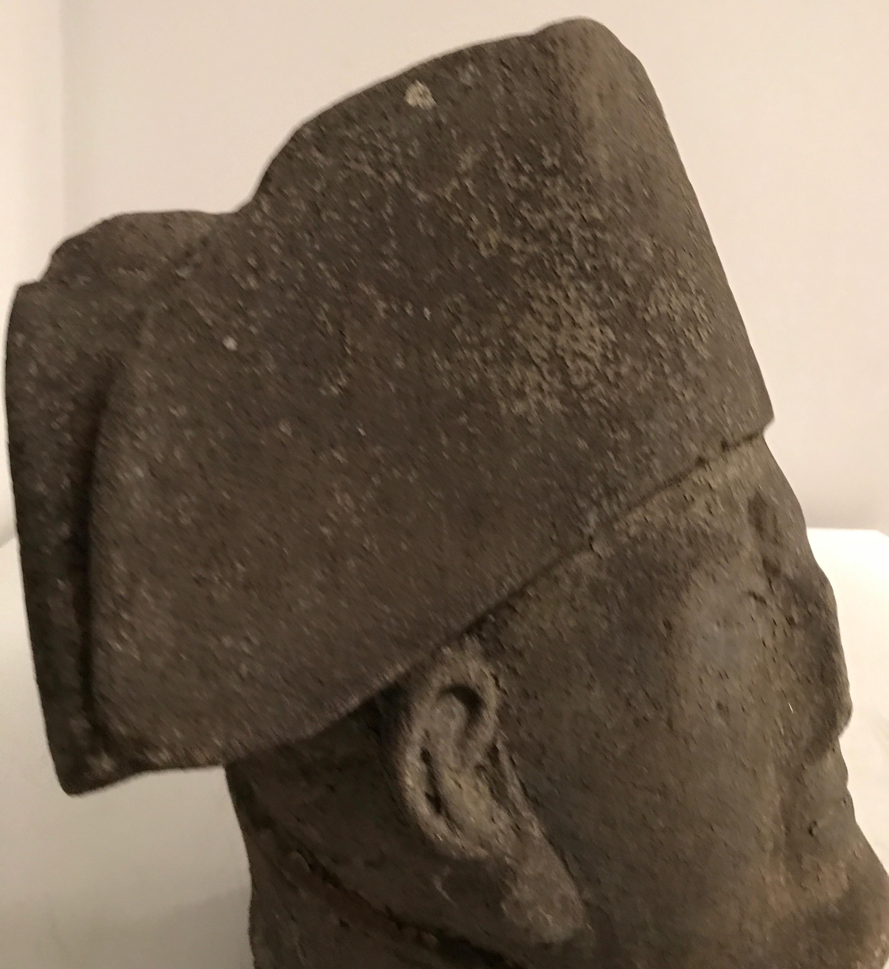 Scottish Stone Bust of a Gentleman 5