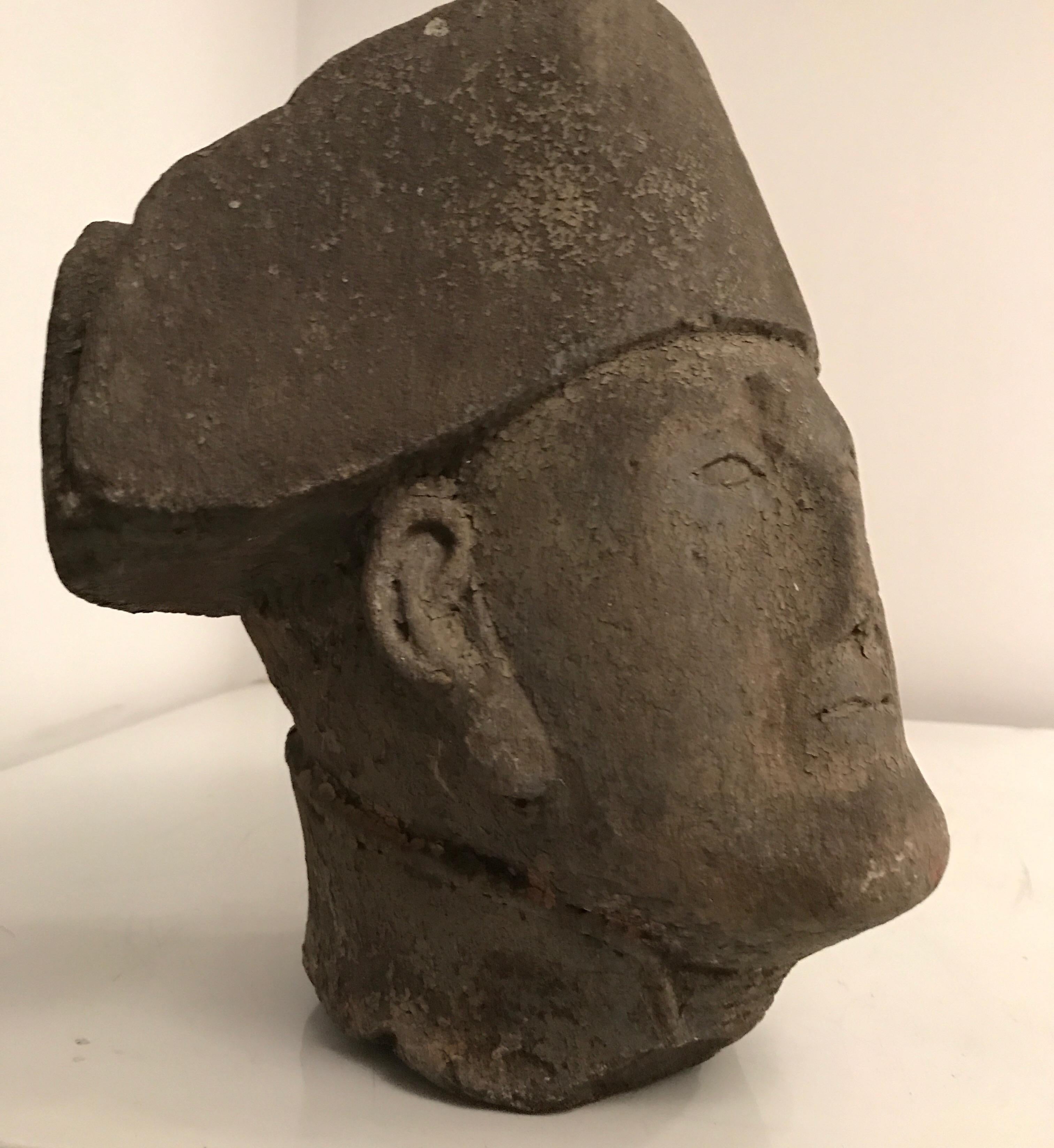 Scottish Stone Bust of a Gentleman 3