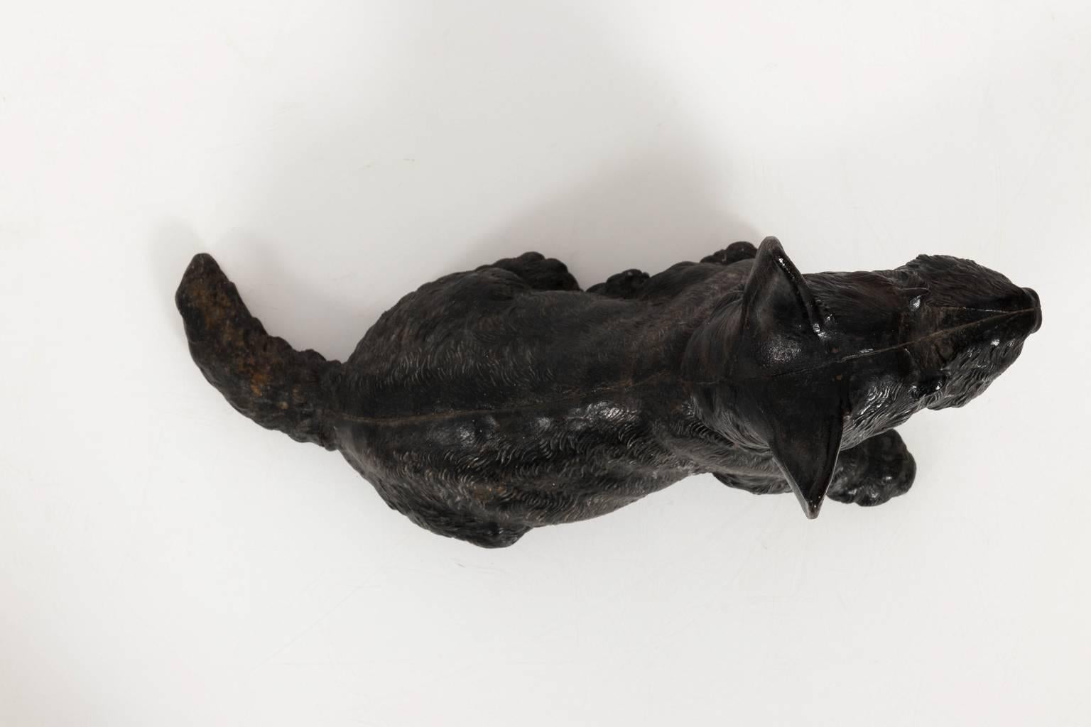 20th Century Scottish Terrier Iron Doorstop