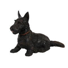 Scottish Terrier Iron Doorstop