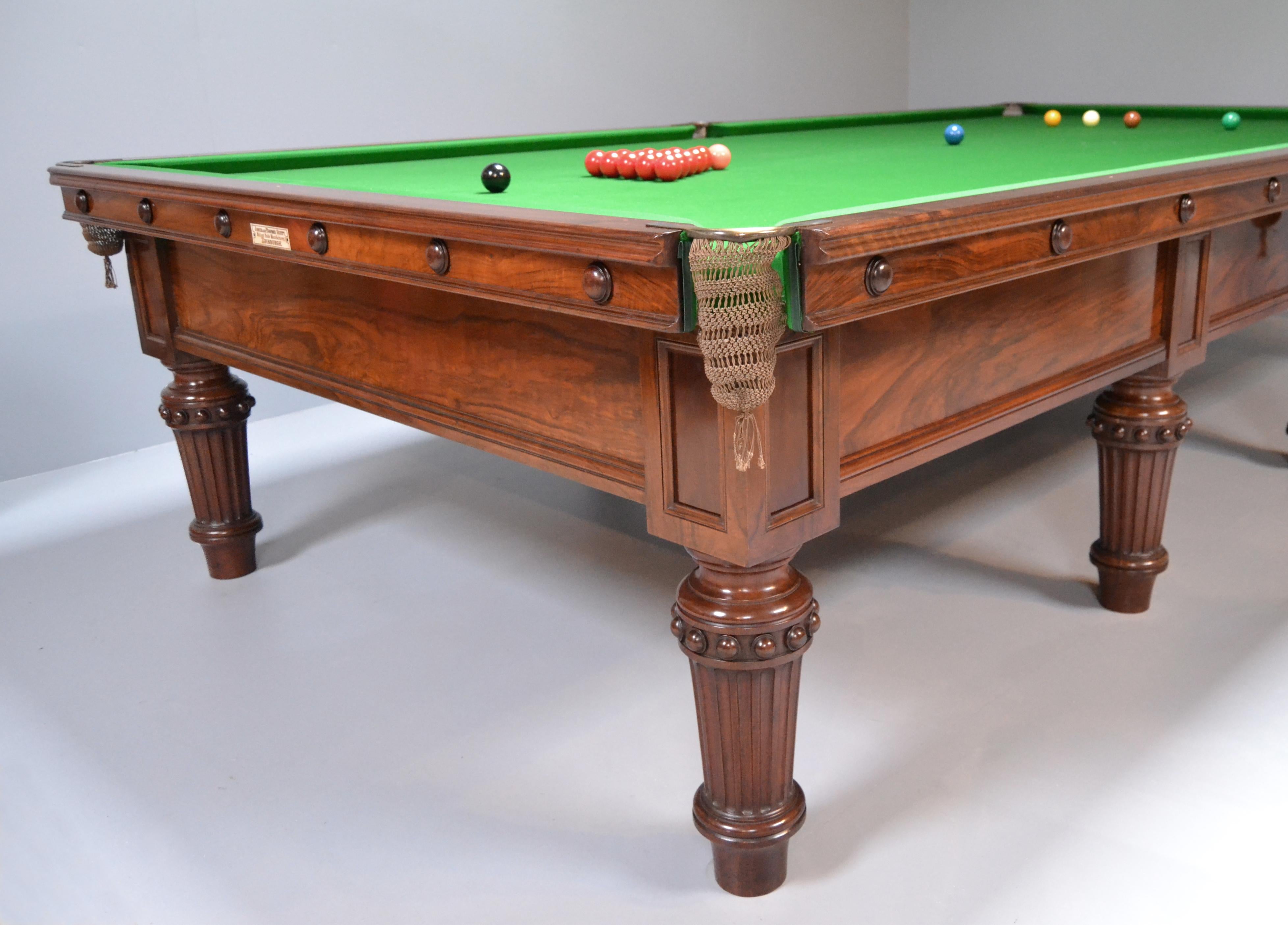 victorian pool table