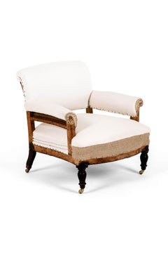 Scottish Victorian Deconstructed Open Armchair