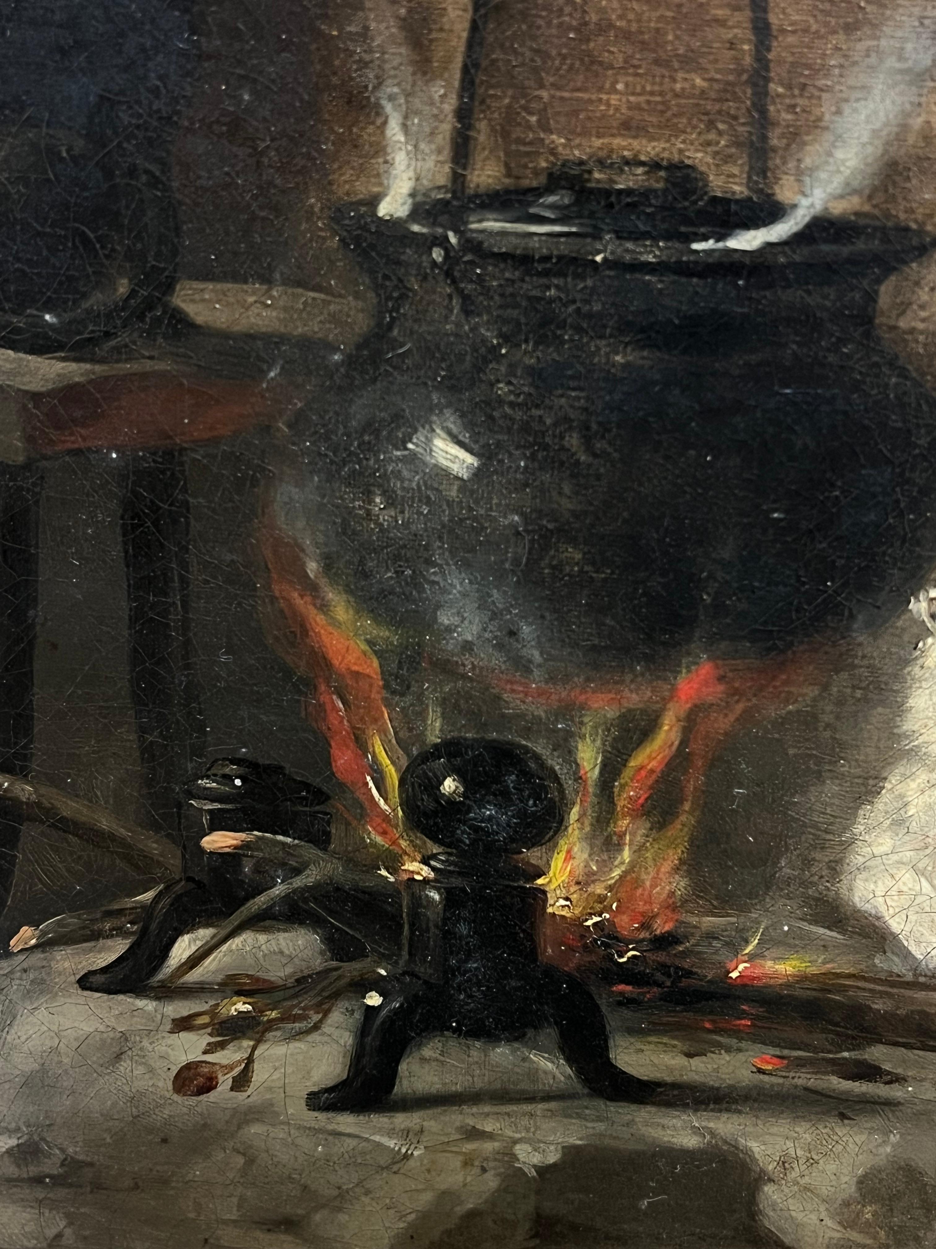 Cabaña de los guardabosques
Escuela escocesa, mediados del siglo XIX
óleo sobre lienzo, enmarcado
Enmarcado: 25 x 29 pulgadas
Lienzo : 20 x 24 pulgadas
Procedencia: colección privada, Reino Unido
Estado: muy buen estado

Descripción:
Este notable