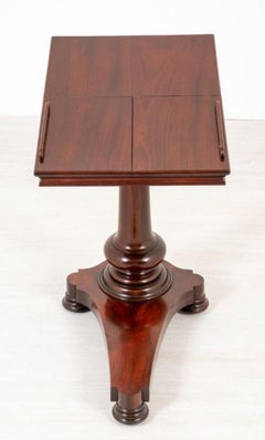 Scottish Victorian Reading Stand Mahogany, 1860