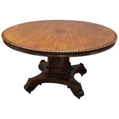 Antique Scottish William IV Circular Breakfast Table