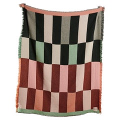 Scottish woven lambswool cashmere blanket throw