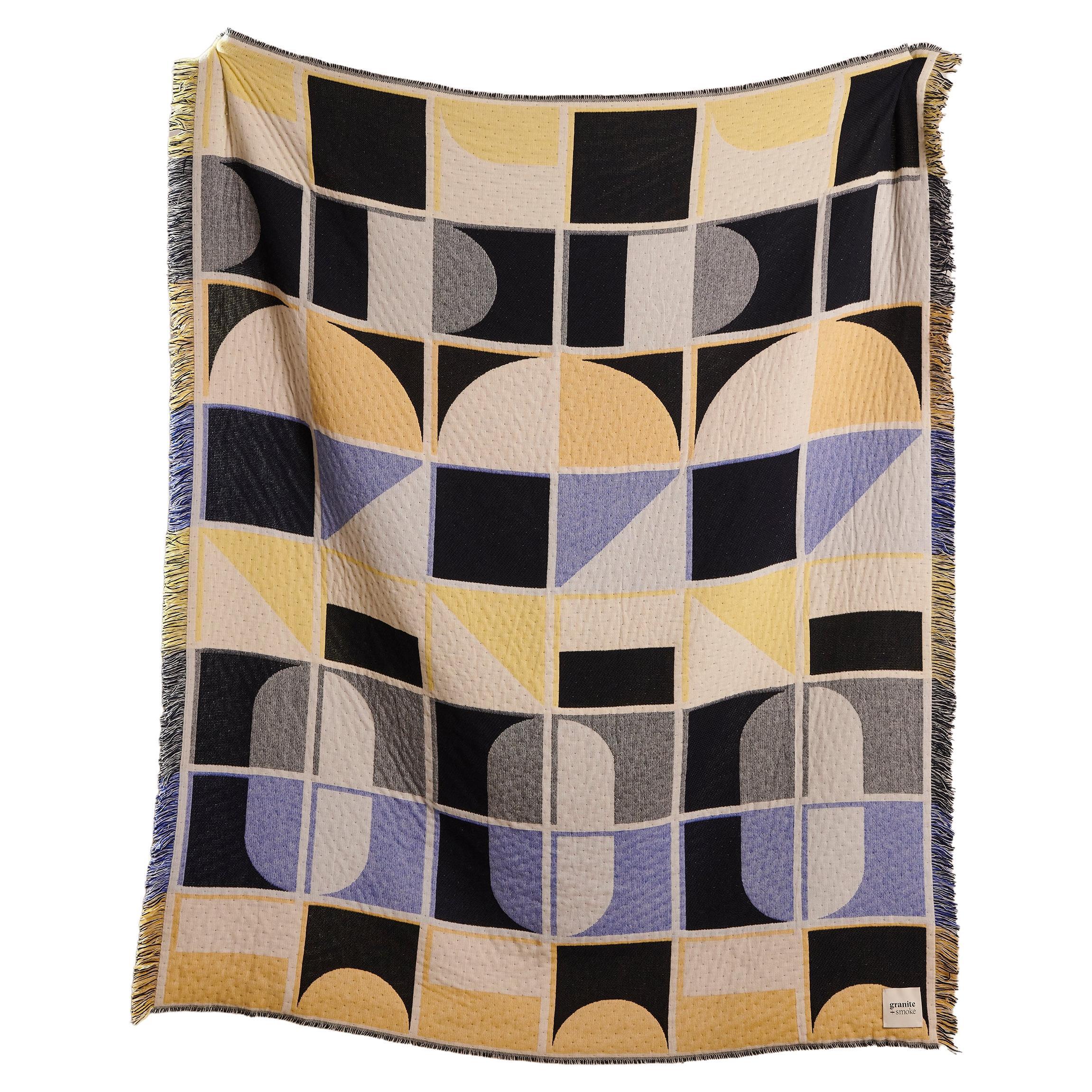 Scottish woven lambswool cashmere blanket throw