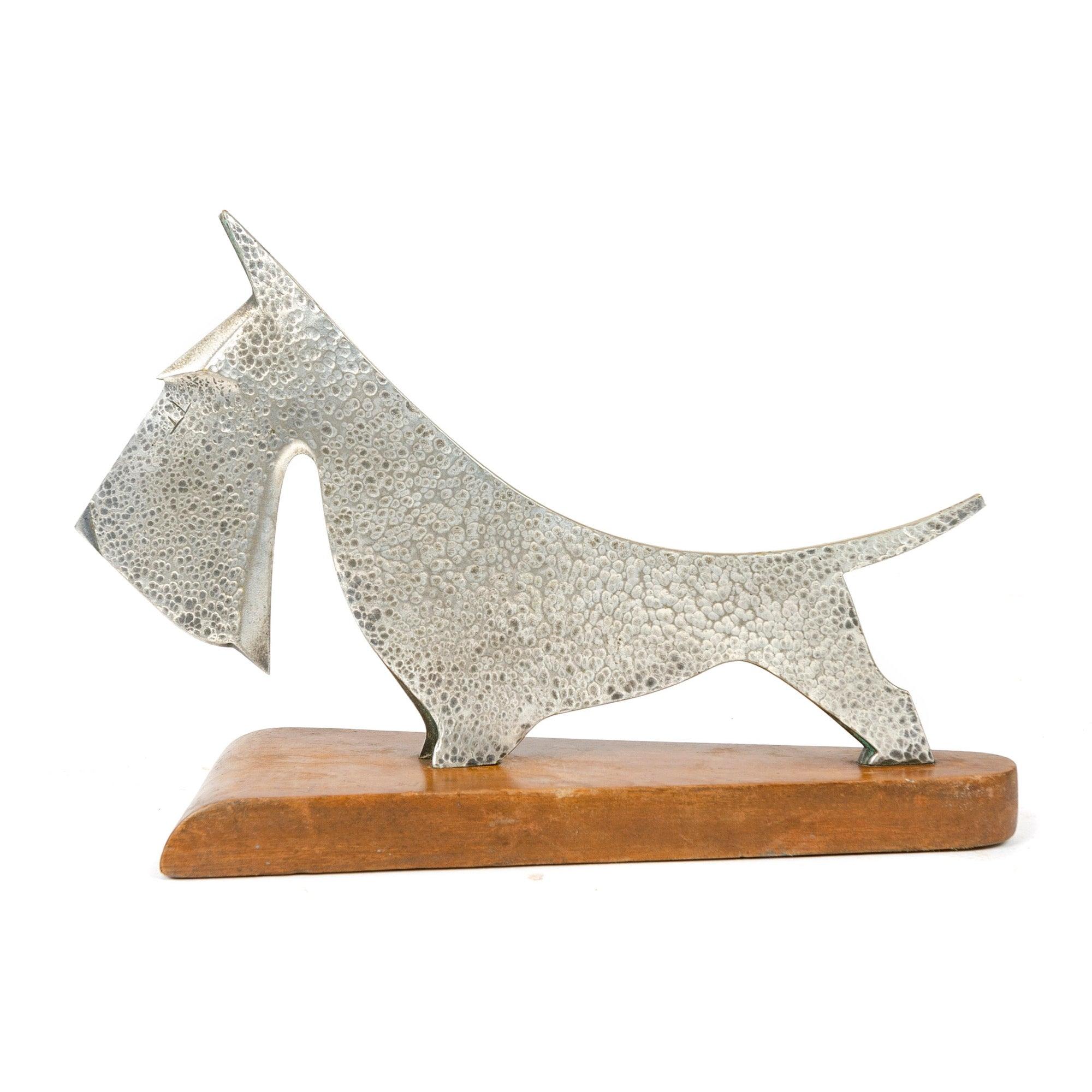 Scultura Scotty Nickel di Carl Aubock In condizioni discrete in vendita a Sagaponack, NY