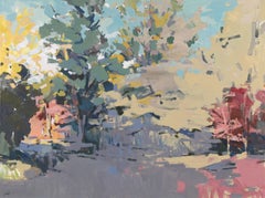 Devereaux' - paysage abstrait - peinture - impressionnisme contemporain