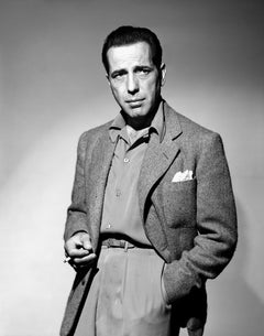 Vintage Humphrey Bogart Smoking Movie Star News Fine Art Print