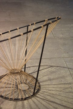 Scoubidou Egg Chair by Pierre Guariche, Michel Mortier & Joseph André Motte