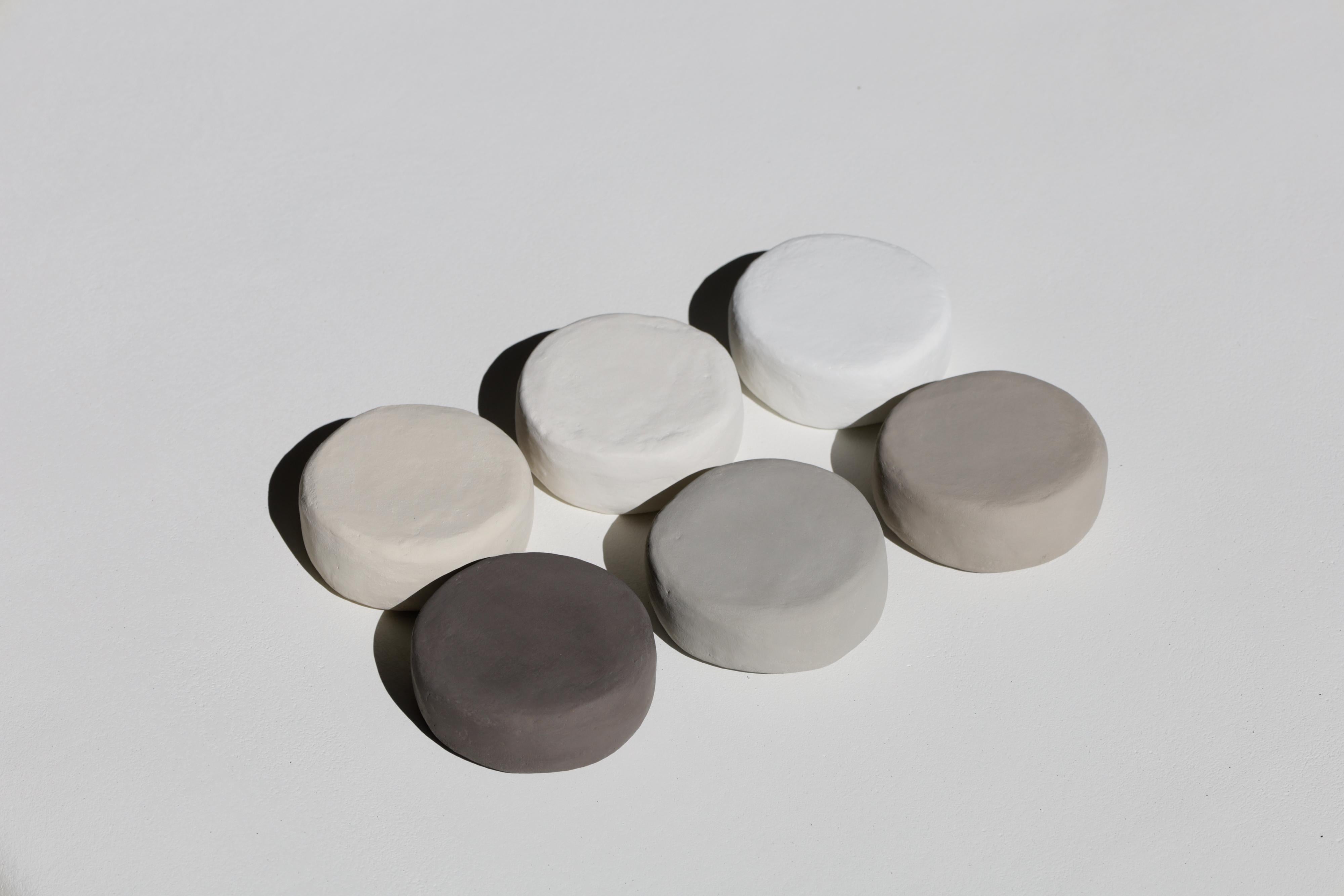scout minimalist plaster coffee table in atacama by öken house studios For Sale 1