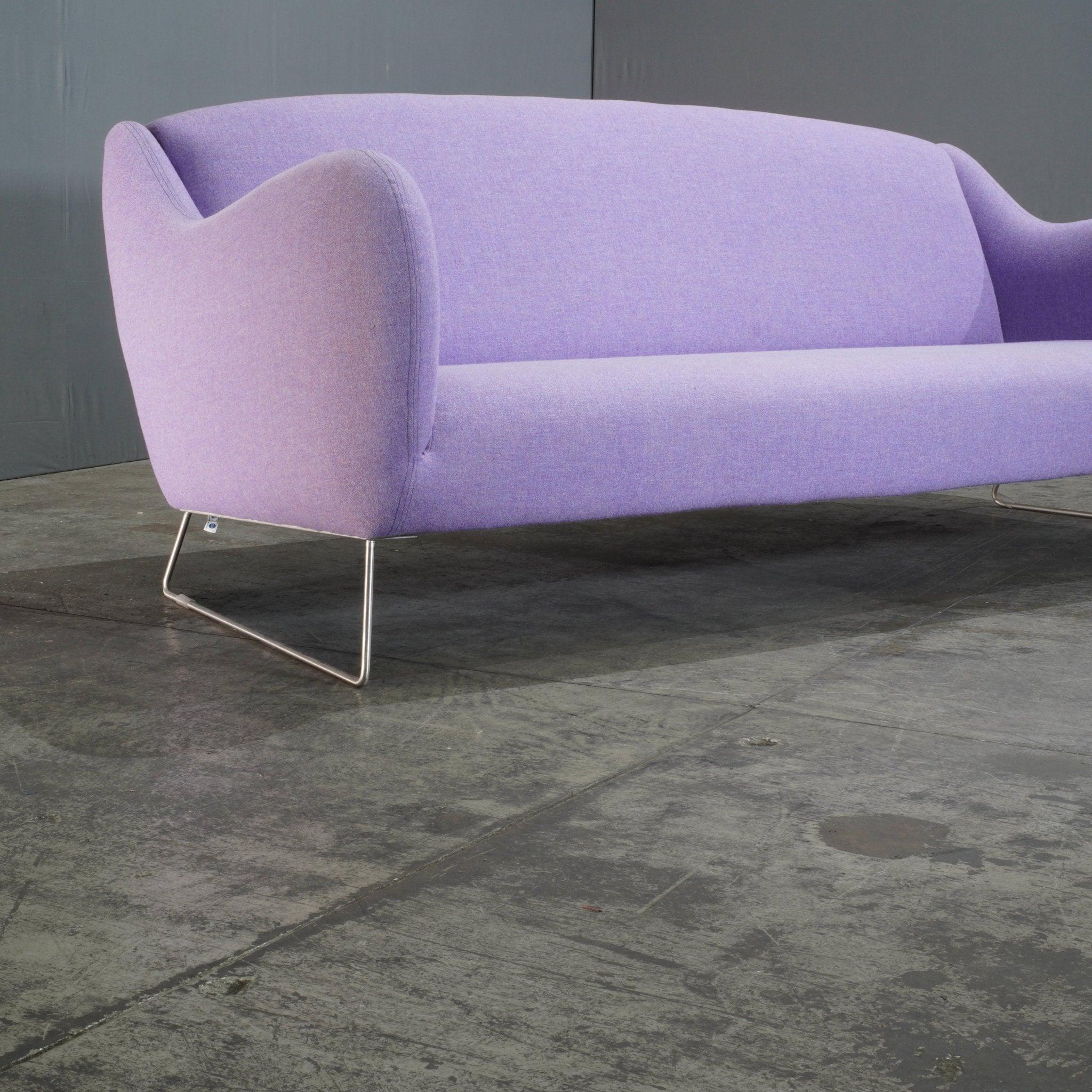 SCP Baude Lilac Three Seater Sofa Matthew Hilton For Sale 3