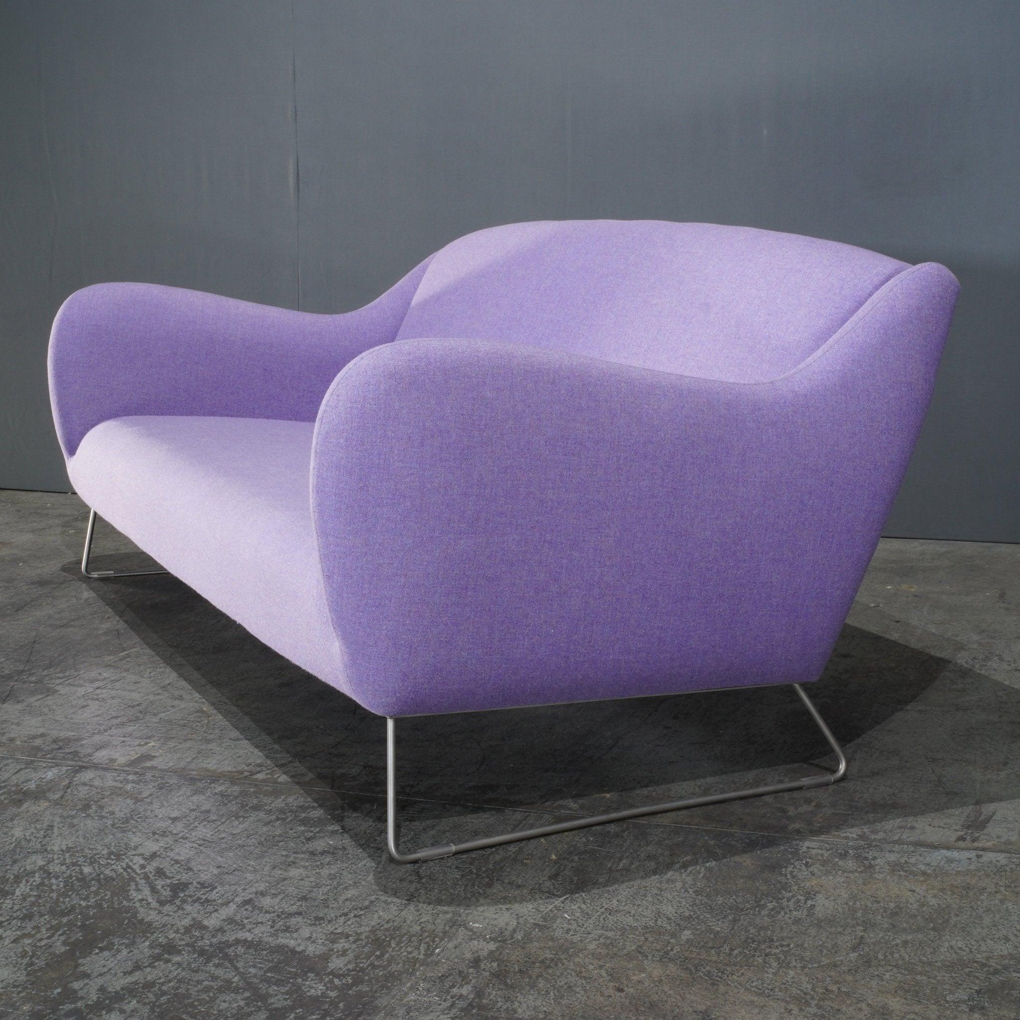 Contemporary SCP Baude Lilac Three Seater Sofa Matthew Hilton For Sale