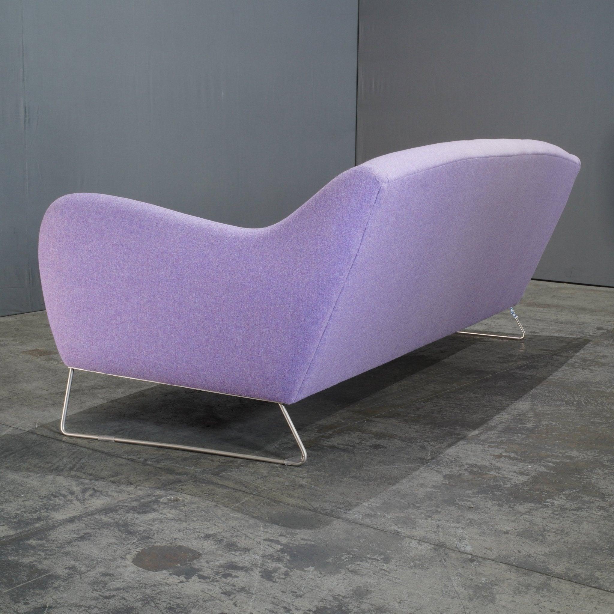 Wool SCP Baude Lilac Three Seater Sofa Matthew Hilton For Sale