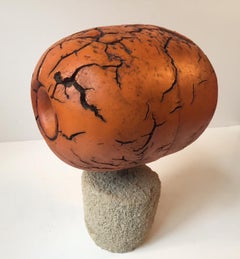 Scrap Sculpture of Brain by Danish Skagen Artist Poul Winther