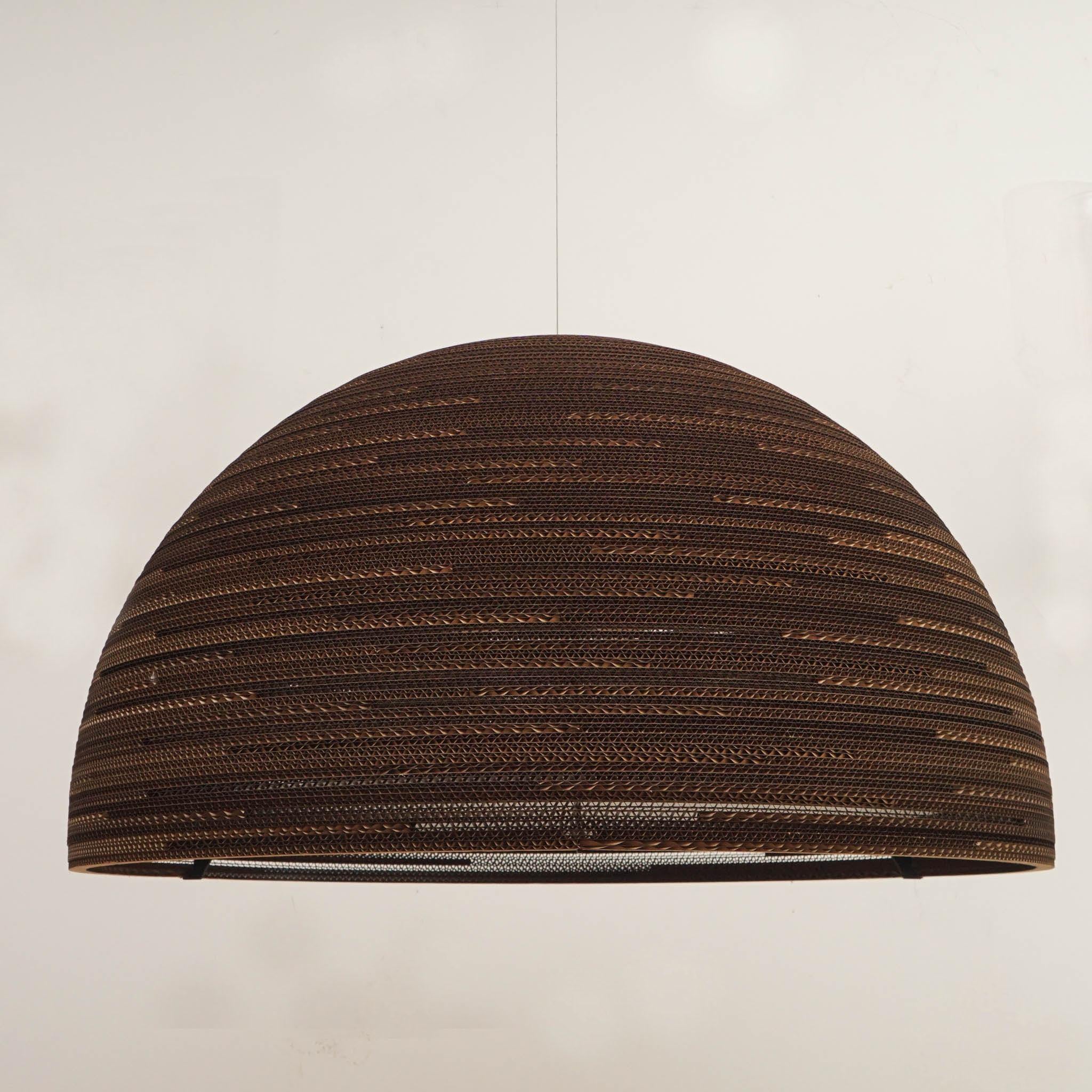 Scraplights Dome 36 Pendelleuchte in Natur im Angebot 1