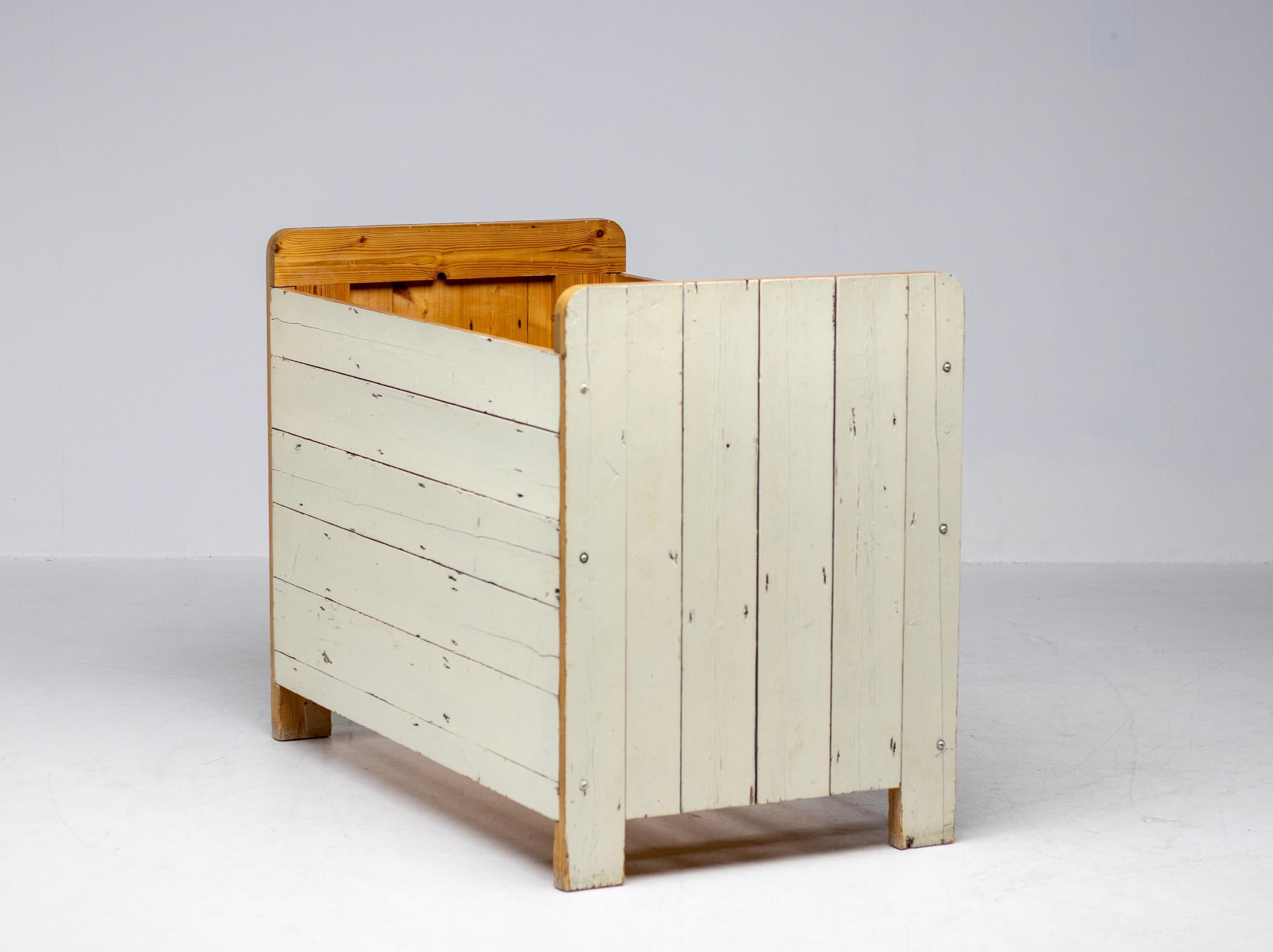 Moderne Cot de bois de récupération de Piet Hein Eek en vente