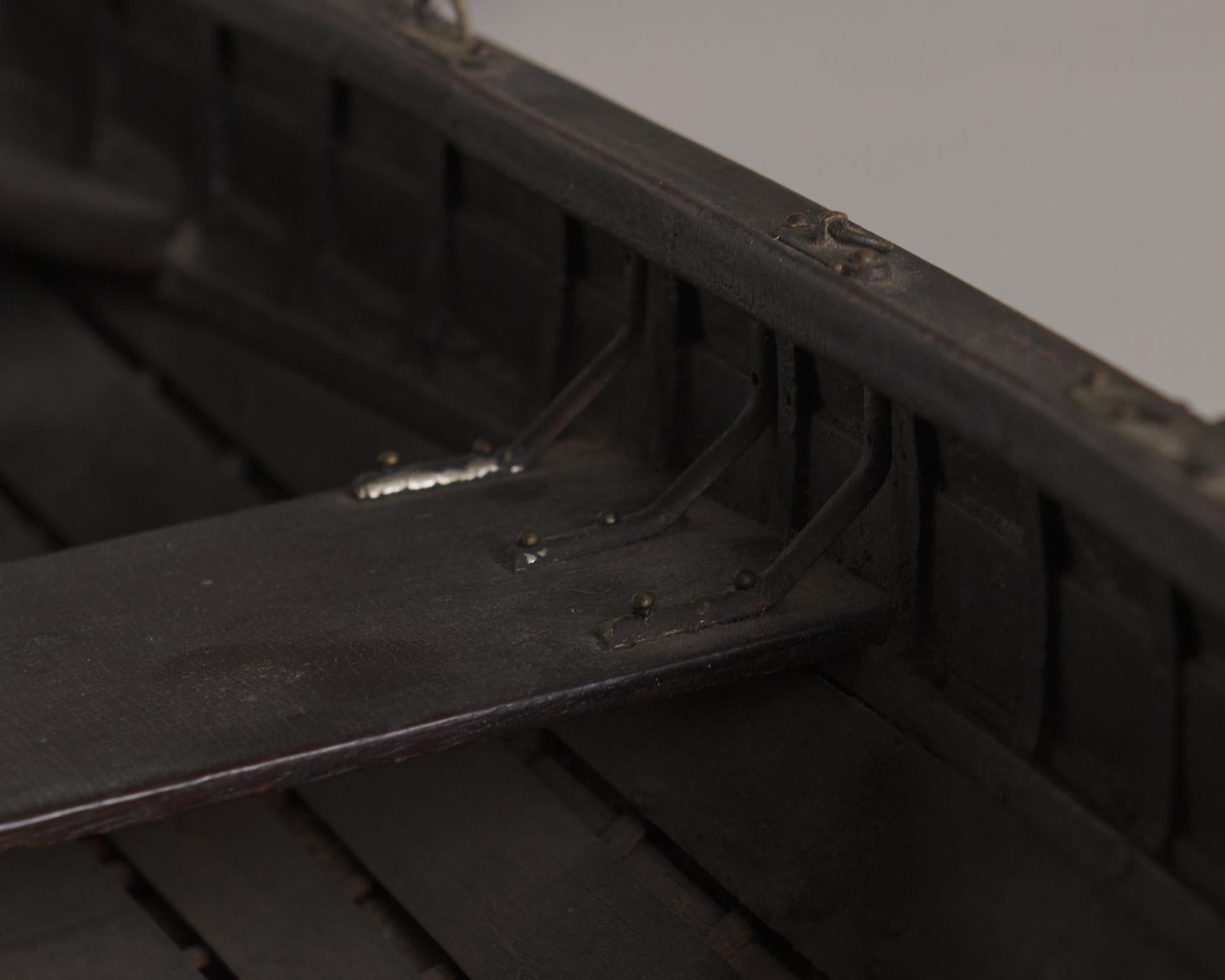 20th Century Scratch Built Model of a Row Boat