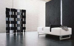Alivar Mvsevm 400 Brick Screen design Eileen Gray Year 1922 - Black