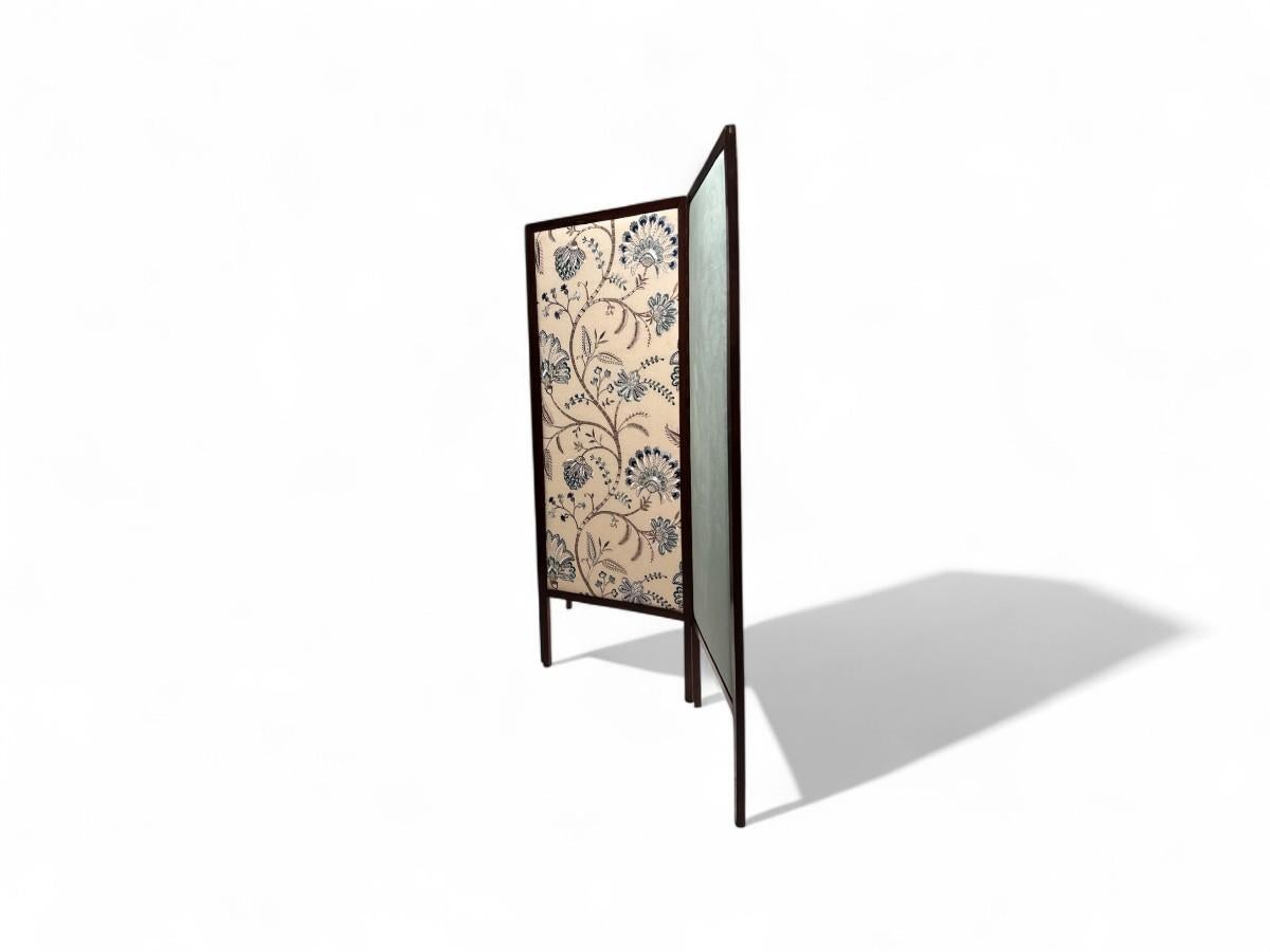 Screen in Rosewood & Two Fabrics, Sergio Rodrigues, 1960s - Lot 191A For Sale 5