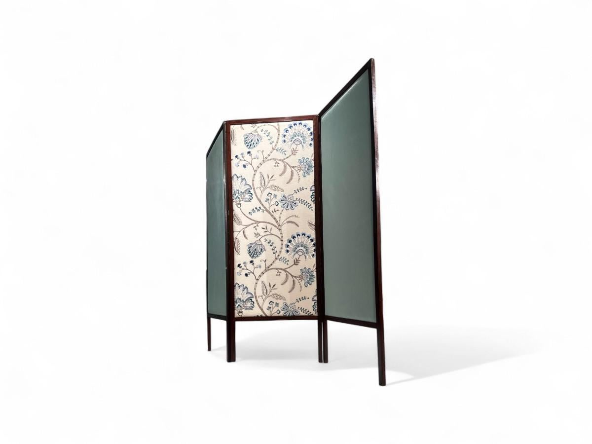 Screen in Rosewood & Two Fabrics, Sergio Rodrigues, 1960s - Lot 191A For Sale 6