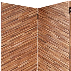 Screen in Straw Marquetry