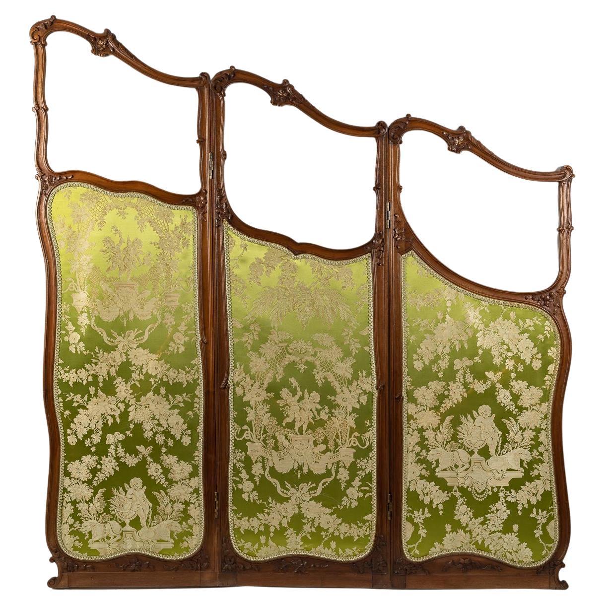 Screen in the Louis XV Style, Xixth Century