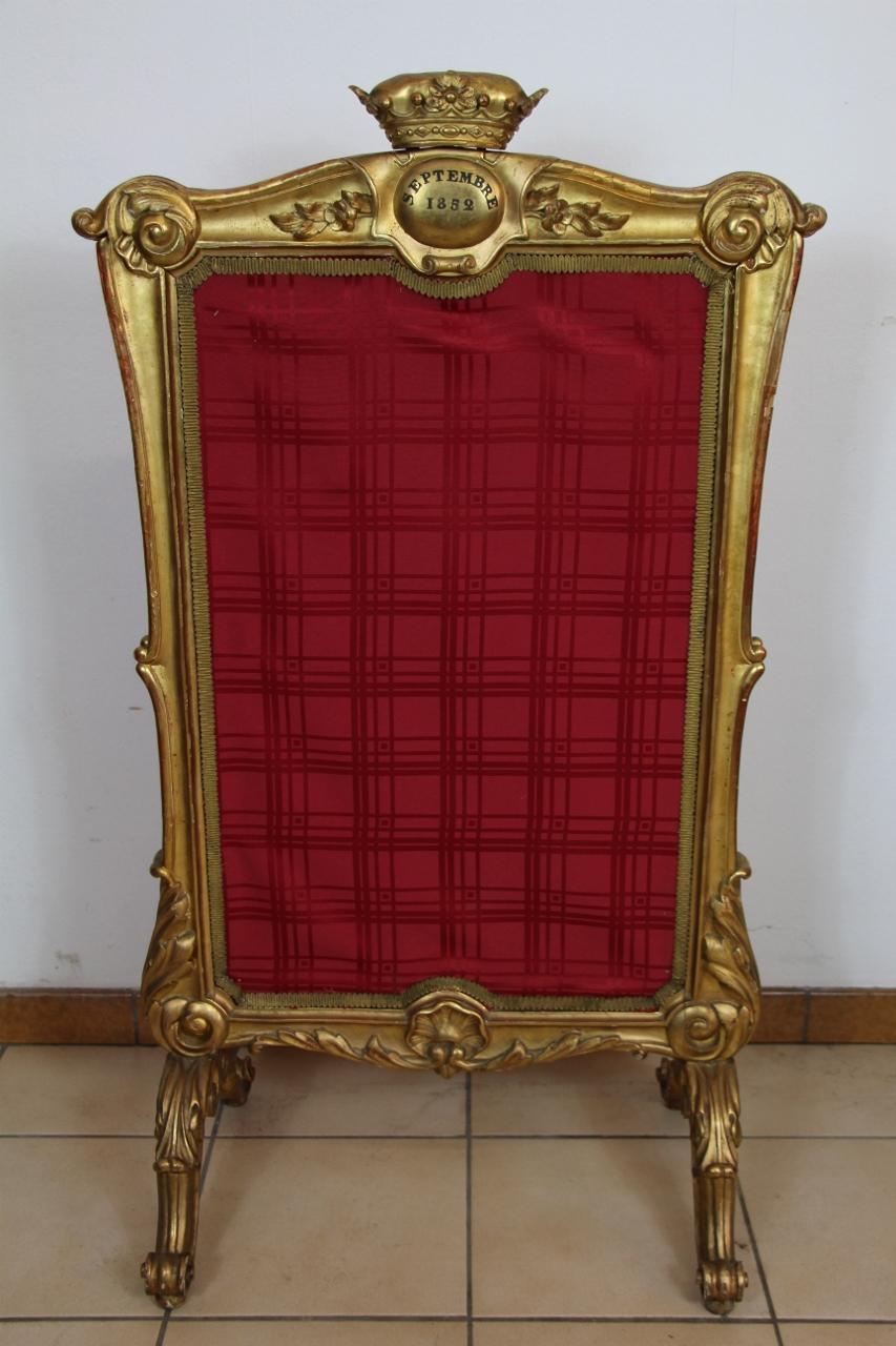 Screen of Fireplace in Golden Wood from Marquis 3