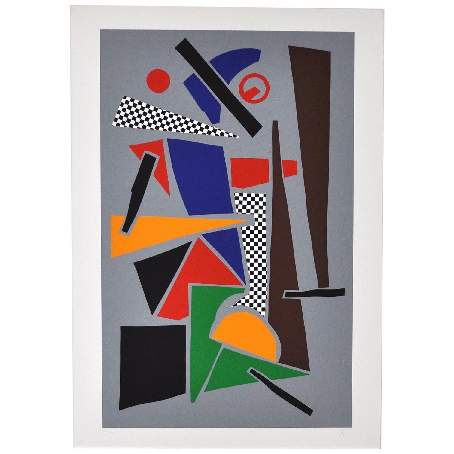 Screen Print by Robert Jacobsen, Untitled, 1980s, Signed For Sale