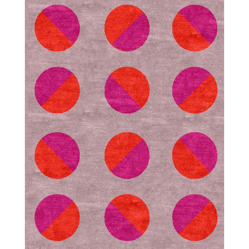 The screw is a modern graphic custom-made to order rug available in New Zealand wool, hemp, bamboo or real silk. Choose from 660 chromatone colors and make it in any size or shape your project requires. Currently priced as a 9 ft x 12 ft rug in 100%