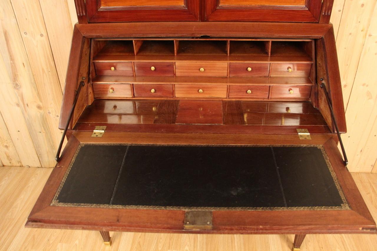 Libreria Scriban in massello, 18° secolo, Luigi XVI, Mobili da porto in vendita 5