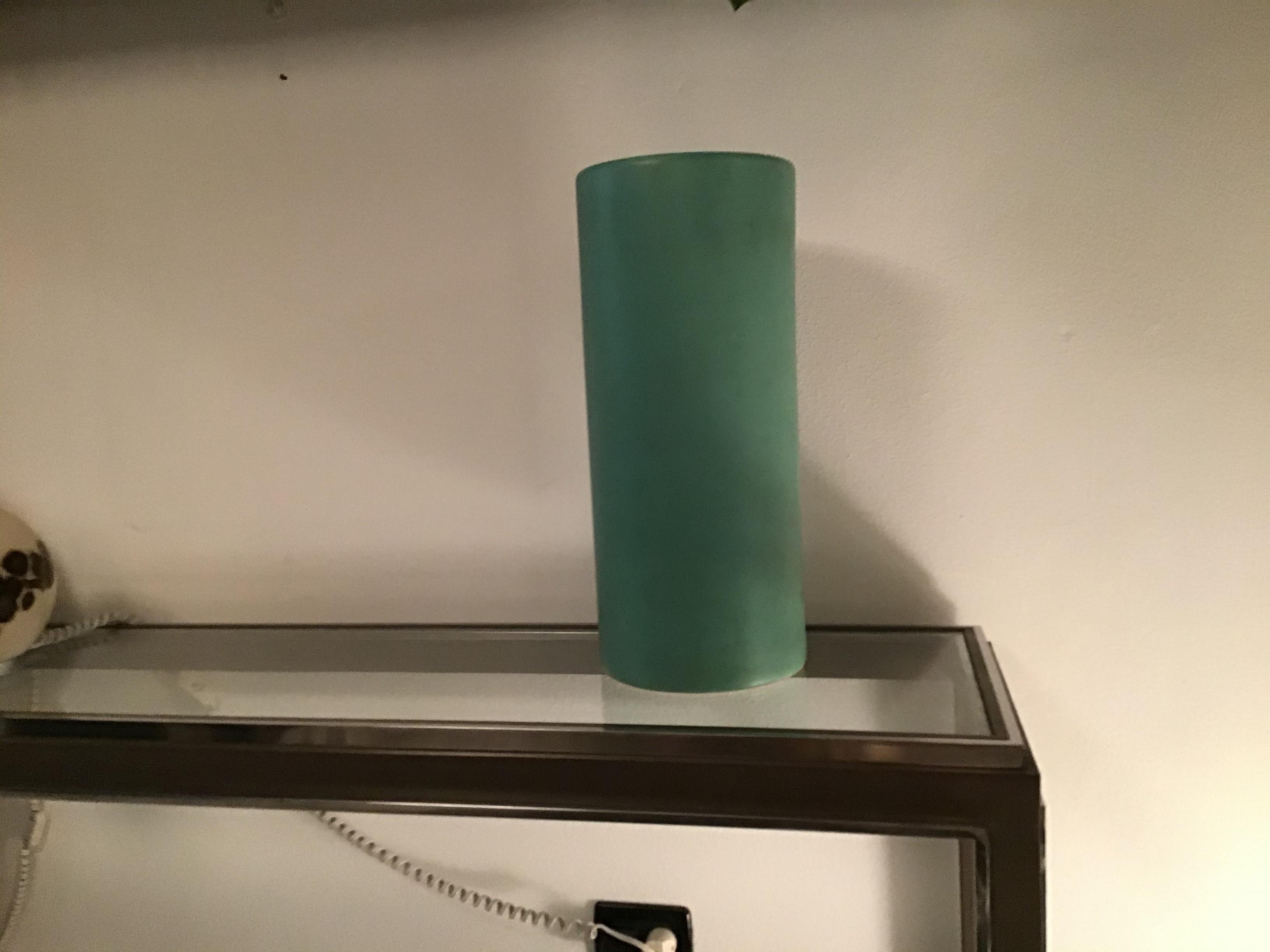 Early 20th Century S.C.Richard.S.Cristoforo, Umbrella Holder Vase Ceramic, 1920, Italy For Sale