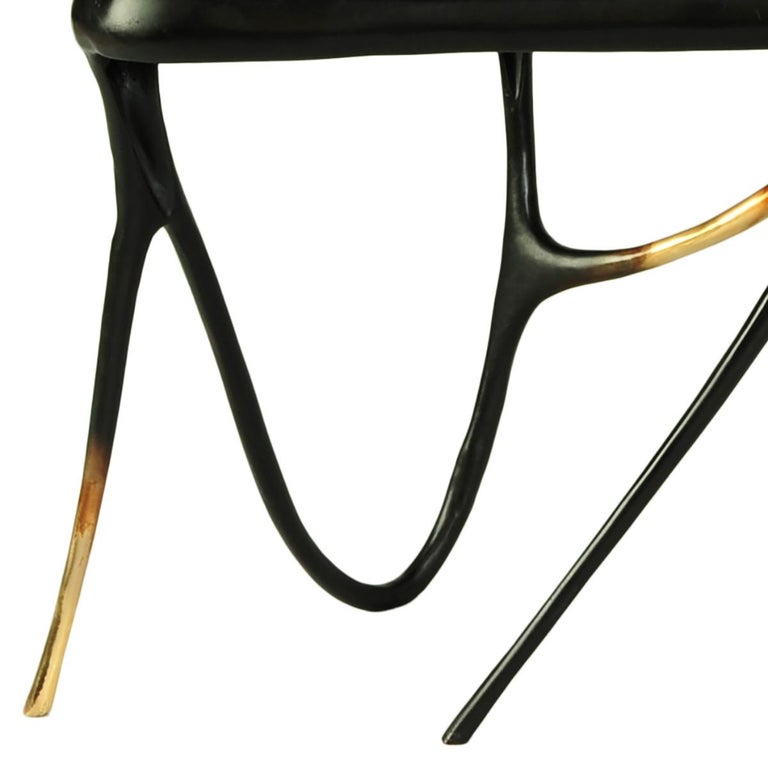 Script Bench Script Bronze Bench With Cushion For Sale at 1stDibs | iron park benches