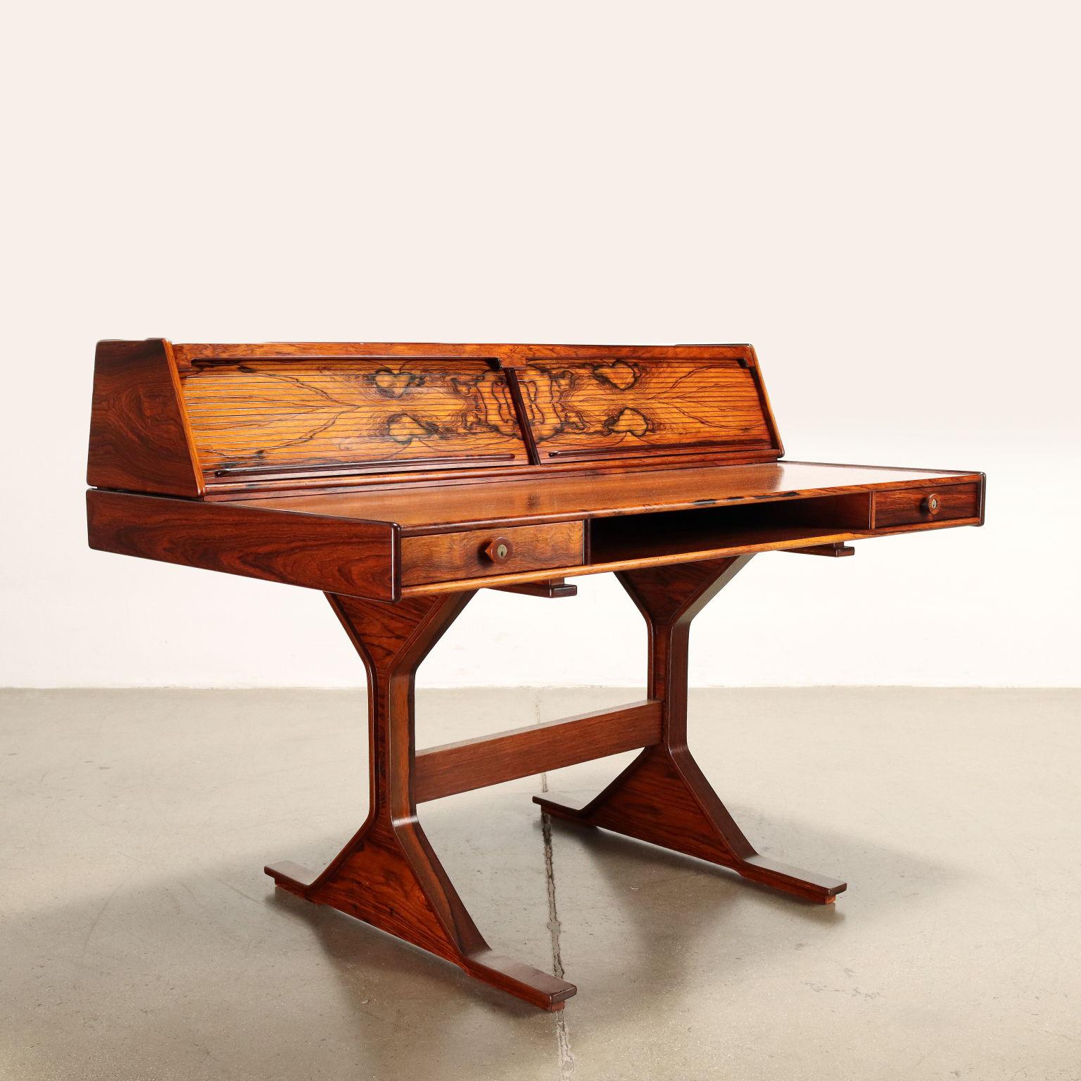 Scrittoio '530' di Gianfranco Frattini per Bernini anni '60 in vendita 5