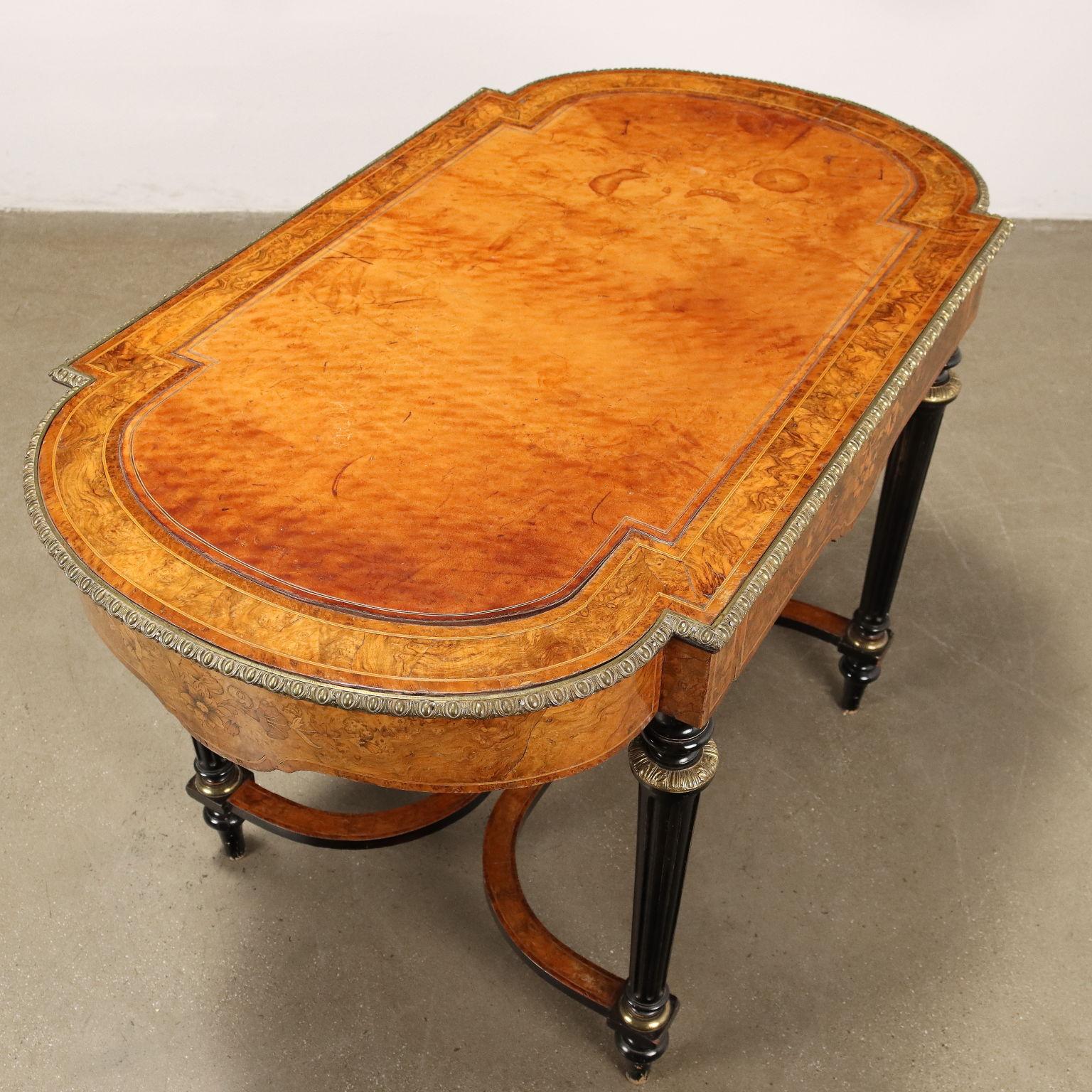 Pieno vittoriano Scrittoio a Giorno WM. Johnson & Son Sheffield 1870 Ca. in vendita