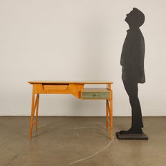 1950s beechwood desk