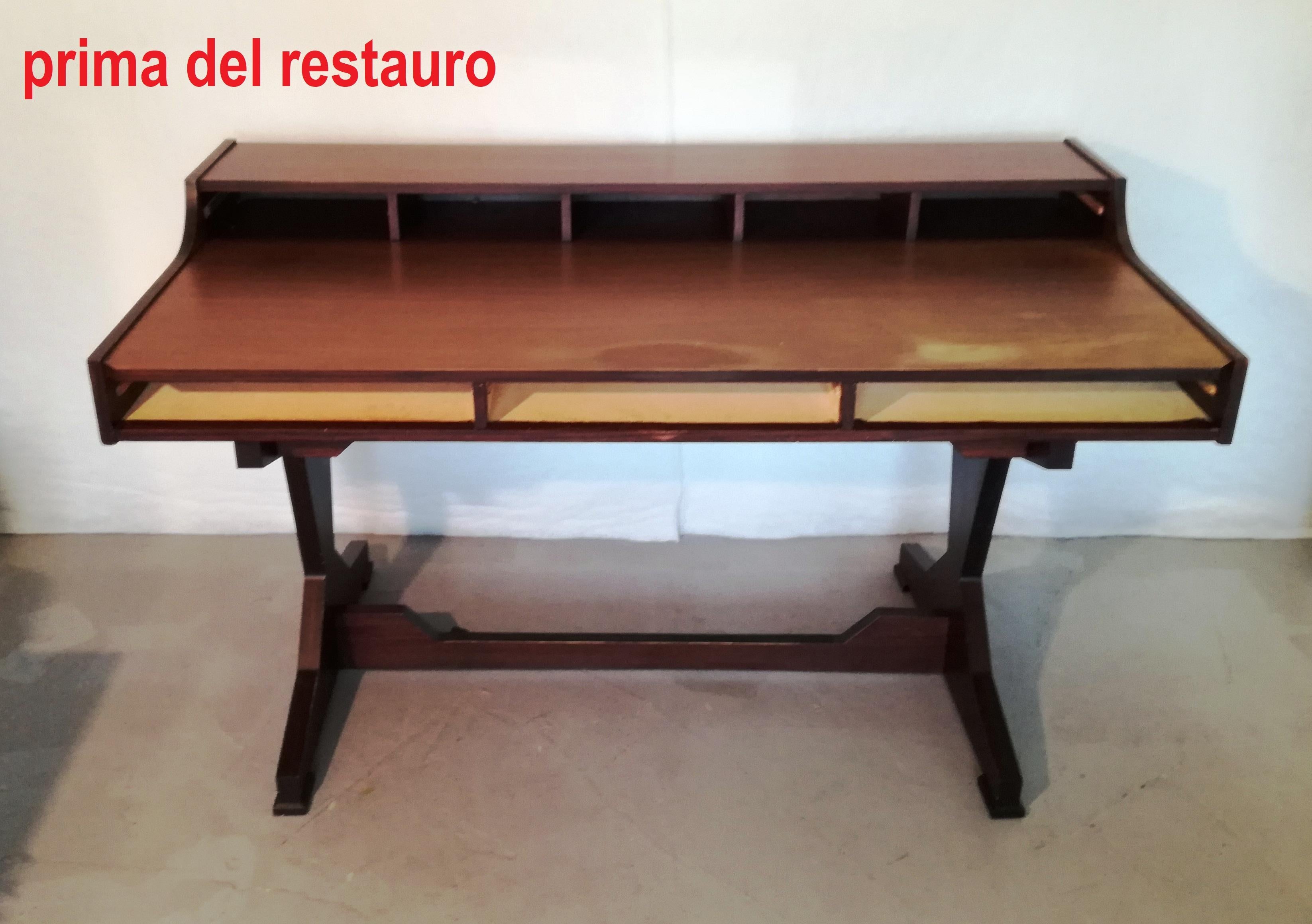 60s desk, Frattini style For Sale 8
