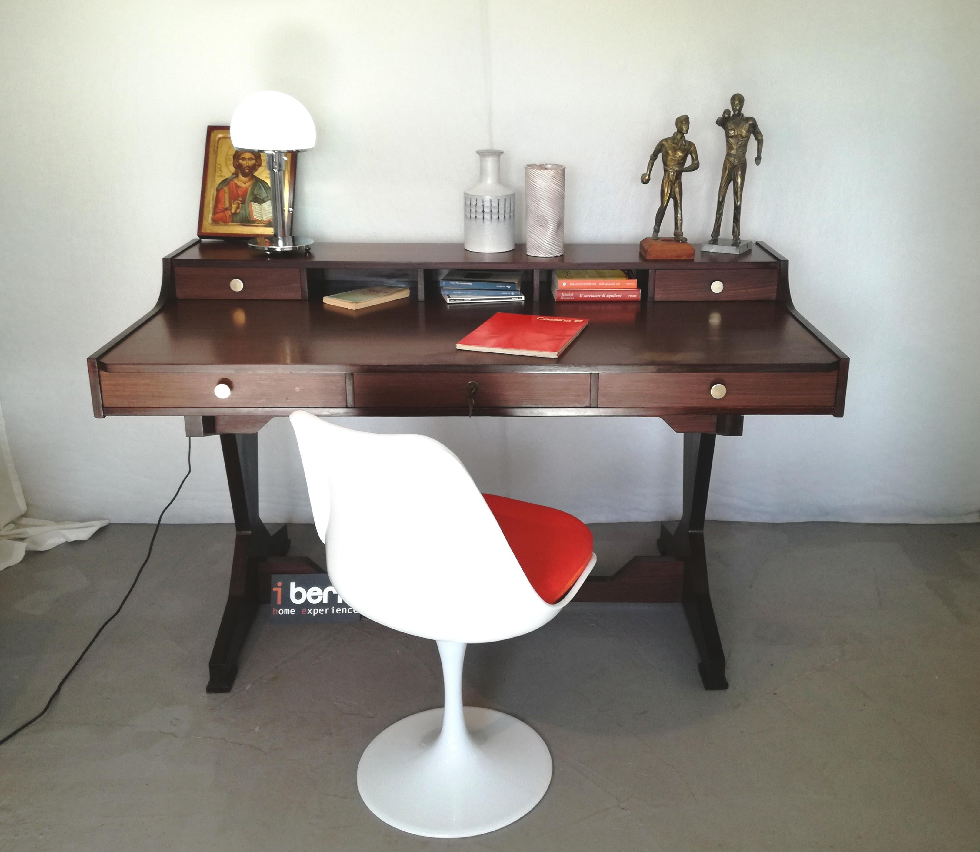 60s desk, Frattini style For Sale 10