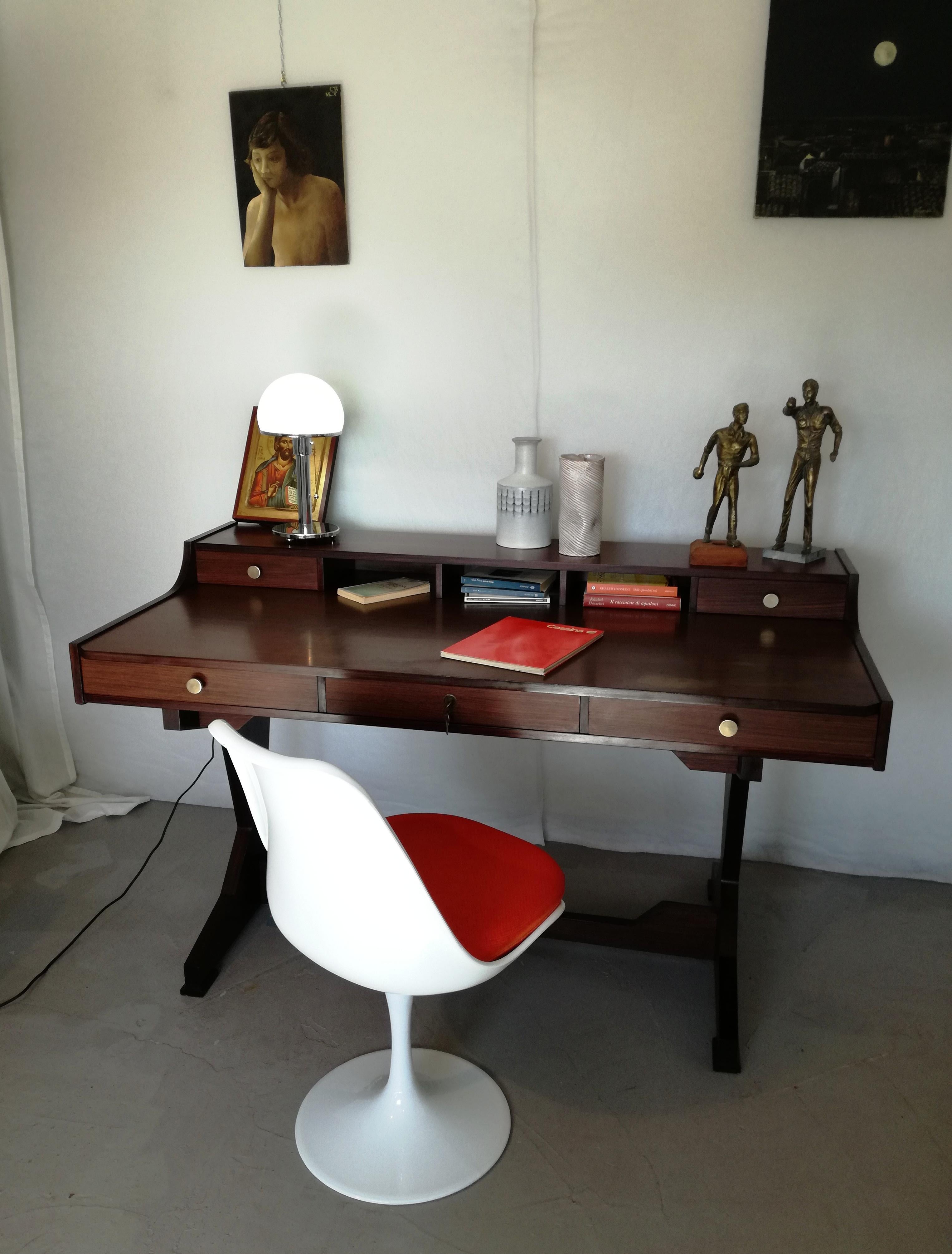 60s desk, Frattini style For Sale 11