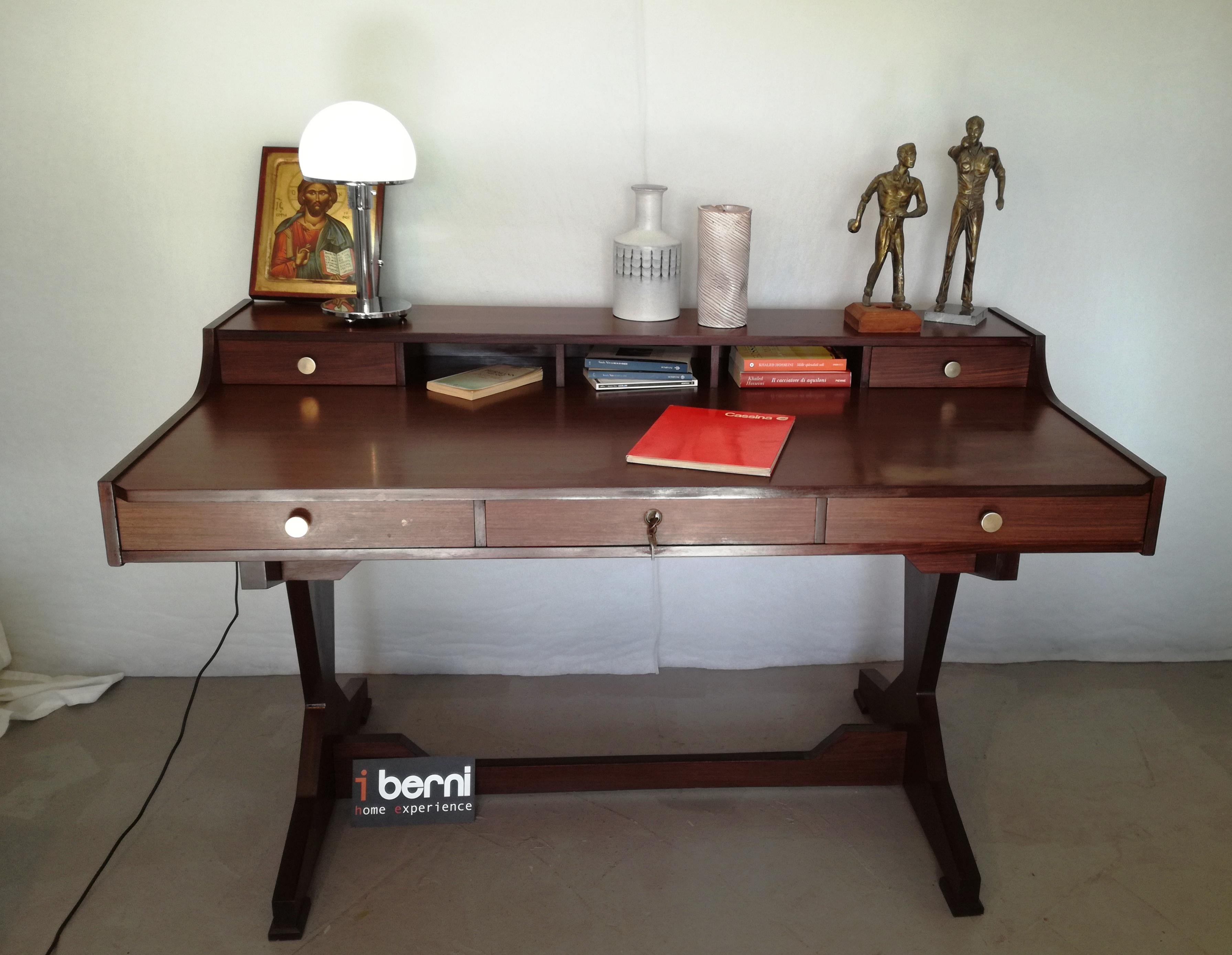 60s desk, Frattini style For Sale 12