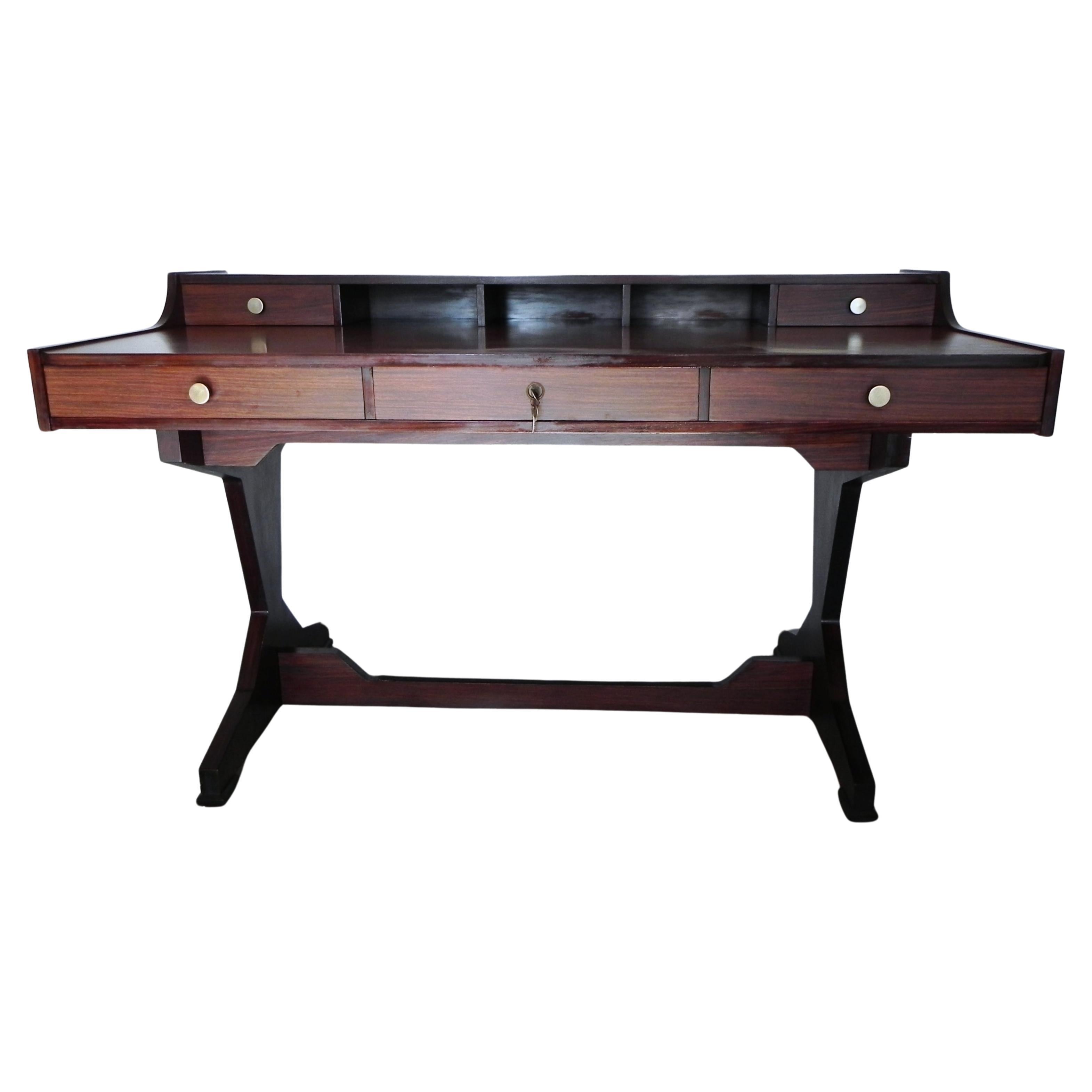 60s desk, Frattini style For Sale