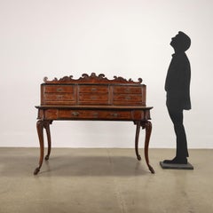Lombard Baroque writing desk second quarter 18th century